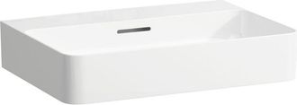Laufen Laufen - Lavabo val, bajo encimera, sin agujero para grifo, con