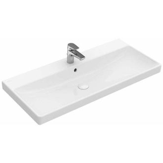 Villeroy & Boch Villeroy&boch - Avento - Lavabo da mobile 80x47 cm, con troppopieno, con foro per miscelatore, bianco alpino 41568001