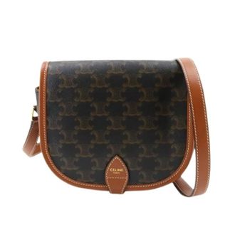 Celine Borsa a tracolla Pre-owned Vintage in plastica - - Pre-owned - Donna - Marrone - ONE SIZE