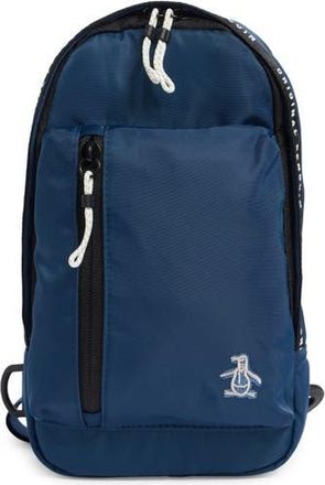 Original Penguin Sport Nylon Crossbody Bag in Bluewing Teal at Nordstrom Rack
