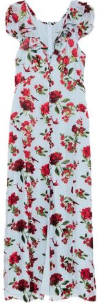Alice & Olivia Alice + Olivia Womens Tara Printed Long Dress