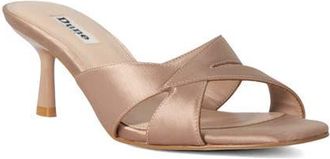 Dune London Monette Slide Sandal in Mink Fabric at Nordstrom, Size 39