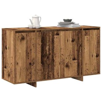 Berkfield Home Old Wood Sideboard Old wood Solid reclaimed wood 135 x 41 x 75 cm in Brown