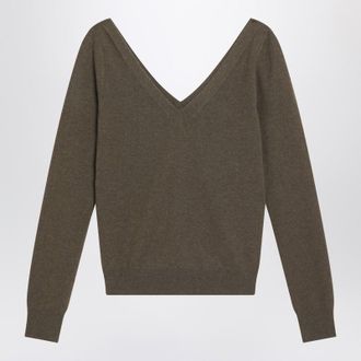 Saint Laurent Khaki Sweater