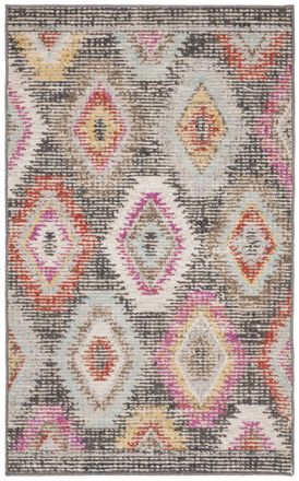 Safavieh Alfombra gris/multicolore 91 x 152 cm