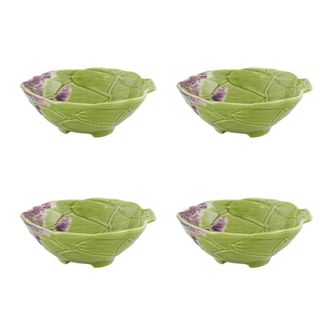Bordallo Pinheiro Large Bowl - Set 4 - Artichoke