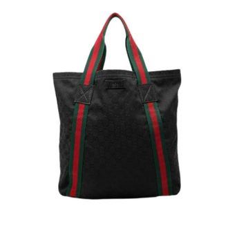 Gucci Pre-owned Bolso Tote GG Canvas - Pre-owned - Mujer - Negro - ONE SIZE