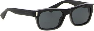 Saint Laurent Mens Black Acetate Sunglasses