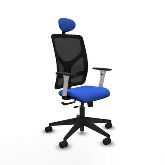 Piqueras y Crespo Silla De Oficina Piqueras Y Crespo Motilla Blanco Respaldo Fijo