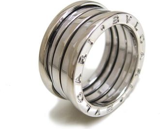 Bulgari White Gold (18K) Band Ring (Pre-Owned)