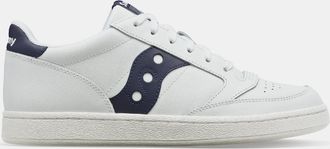 Saucony Mens Jazz Court Trainer in White Navy - Blue & White - Size UK 5.5