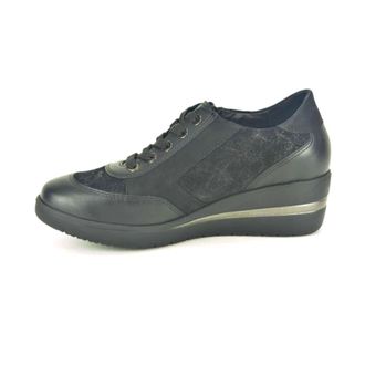 Mephisto Zwart Combi N.+tiret Spie Z. - Dames - Sleehakken - Zwart - 35 EU - Schoenen