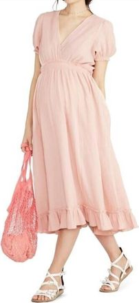 Hatch Womens Amelia Dress In Wild Aster