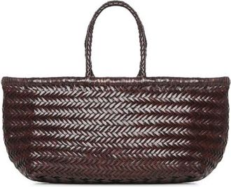 Dragon Diffusion Small Bamboo Triple Jump Leather Bag