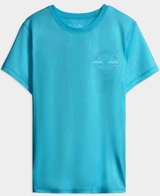 Salt Life Sun Salt Soul Performance Short Sleeve Tee in Turquoise Heather at Nordstrom, Size X-Large