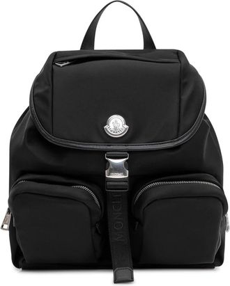 Moncler New Trick Backpack - Dames - Rugzakken - Zwart - ONE Size - Polyester - Tassen