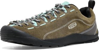 Keen Jasper Sneaker Mens Shoes Dark Olive/Cabbage : 9.5 D - Medium, Leather/Suede