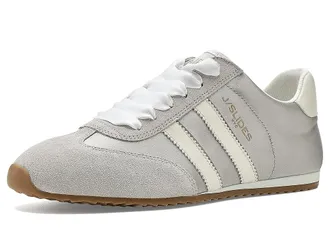 J/Slides Peggy Womens Shoes Grey/White : 6.5 M, Suede/Synthetic