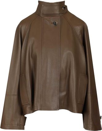 Loewe Short Parka Giacche Verde-Donna