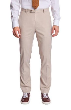 Paisley & Gray Downing Slim Fit Dress Pants in Putty Beige at Nordstrom Rack, Size 36 X 32