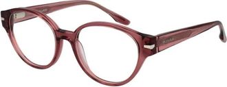 Trussardi Stijlvol Rechthoekig Brillenmontuur - Dames - Brillen - Roze - ONE Size - Accessoires