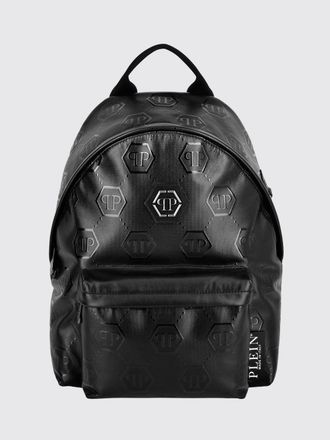 Philipp Plein Zaino in misto poliammide con Hexagon all over