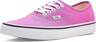 Vans Authentic Skate Shoes Color Theory Pink Fizz : Mens 11.5 - Womens 13 Medium, Canvas/Leather/Suede