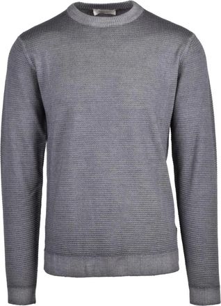 Wool & Co Truien & Vesten, Heren, Grijs, 2Xl, Wol, Pullover met ronde hals