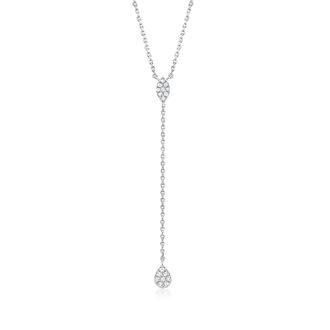RS Pure by Ross-Simons Diamond Y-Necklace in Sterling Silver