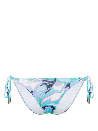 Melissa Odabash key west bloom bikini bottom - Blue