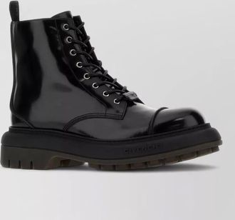 Givenchy leather cargo ankle boots