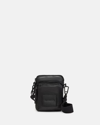 AllSaints Falcon Leather Pouch Bag
