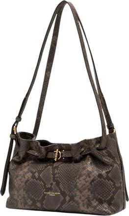 Gianni Chiarini Mimi Schoudertas - Dames - Tassen - Bruin - Maat: ONE Size Leer