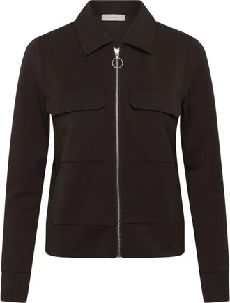 Inwear Hoodies & sweatvesten, Dames, Bruin, 2Xl, Zip-throughs