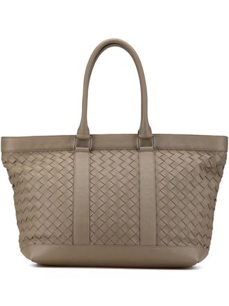 Bottega Veneta 2012-2024 Nappa Intrecciato tote bag - women - Nappa Leather - One Size - Brown
