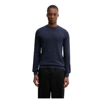 Fred Perry Truien & Vesten, Heren, Blauw, L, Round-neck Truien