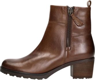 Gabor Schoenen, Dames, Bruin, 38 EU, Enkellaarsjes Hak