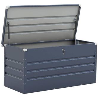 Habitat et Jardin Contenitore da giardino Store - 680 L - 165 x 69 x 60 cm - Grigio