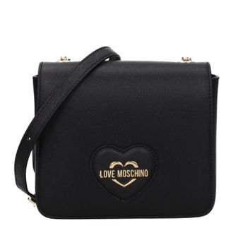 Love Moschino Liebe Moschino -Umhängetaschen Frau Polyurethan schwarz