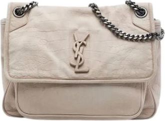 Saint Laurent Pre-owned Niki Borsa a Spalla - - Pre-owned - Donna - Beige - ONE SIZE