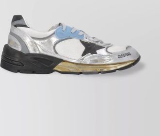 Golden Goose metallic star detail low top sneakers