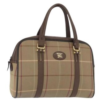 Burberry Pre-owned Handbags, female, Beige, Size: ONE SIZE Pre-owned Hand Bag
