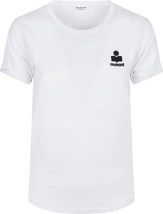 Isabel Marant T-Shirts, female, White, Size: XS Isabel Marant Etoile T-shirts and Polos White