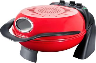 Steba Horno Para Pizza Rojo 1000 W 29 Cm Piedra