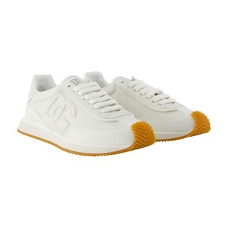 Dolce & Gabbana Mens Bassa Sneaker White Calfskin