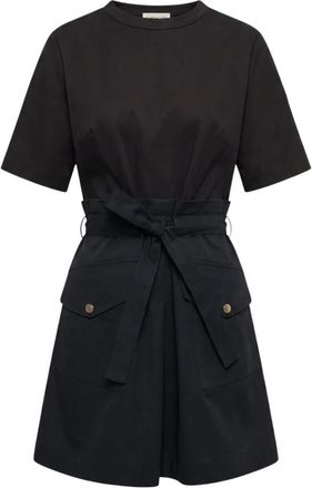 Moncler Jumpsuits & Playsuits, Dames, Zwart, L, Jurk