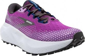 Brooks Womens Caldera 6 Trail Running Shoes In Purple/violet/navy