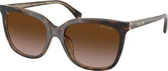 Ralph Lauren Occhiali da sole - Dames - Zonnebrillen - Bruin - 55 MM - Accessoires