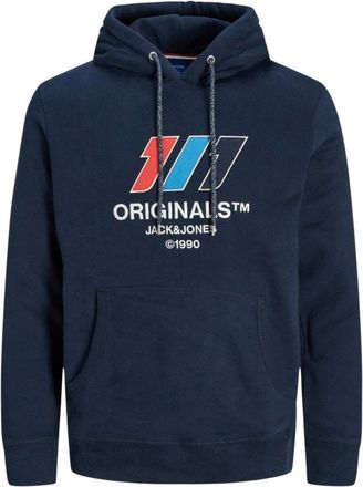 Jack & Jones Hooded sweatshirt Jack Jones Slope - Heren - Hoodies - Blauw - L - Hoodies & sweatvesten