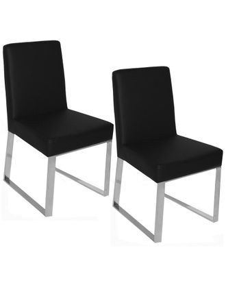 Pangea Home Set Of 2 Liana Dining Chairs